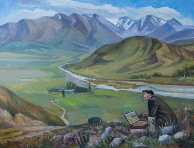 А. Кастеев в Шежине