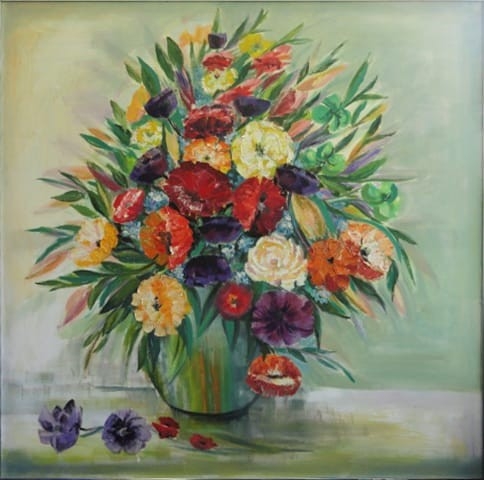 Натюрморт с цветами